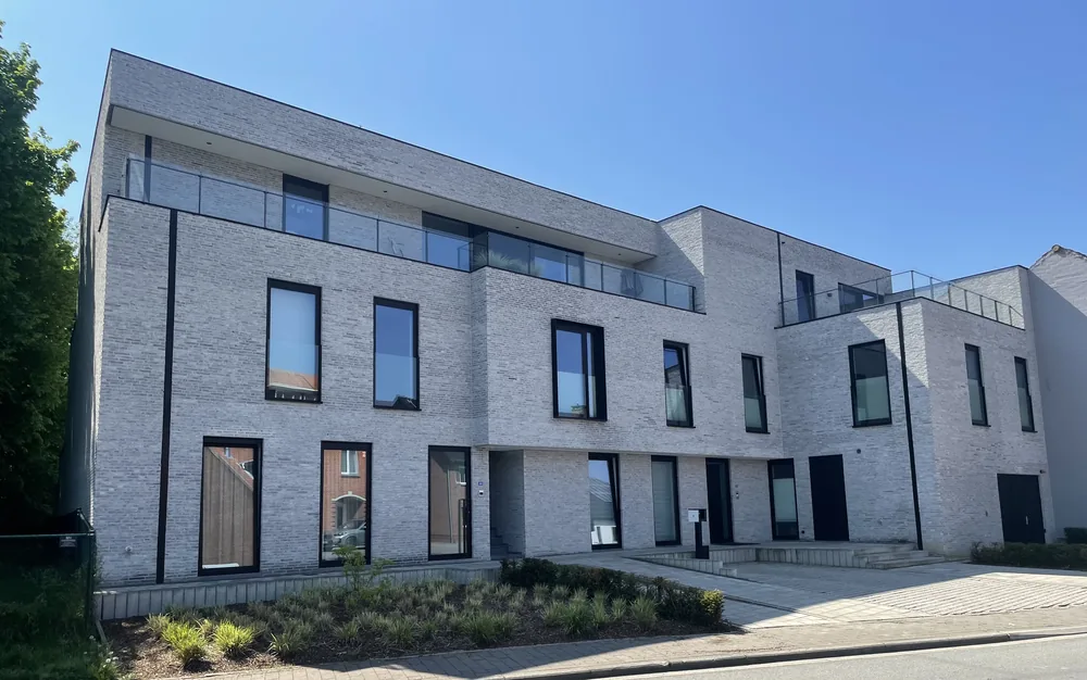 Appartementscomplex met 8 appartementen in Lanaken, ontwerp Siegert Saeren